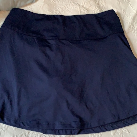 Blue tennis skirt 14 inch long - Picture 4 of 6